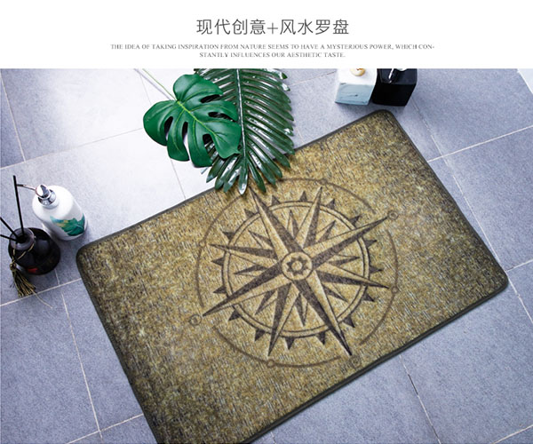 幸运罗盘地垫
