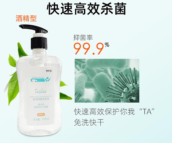 免洗抑菌洗手液295mL