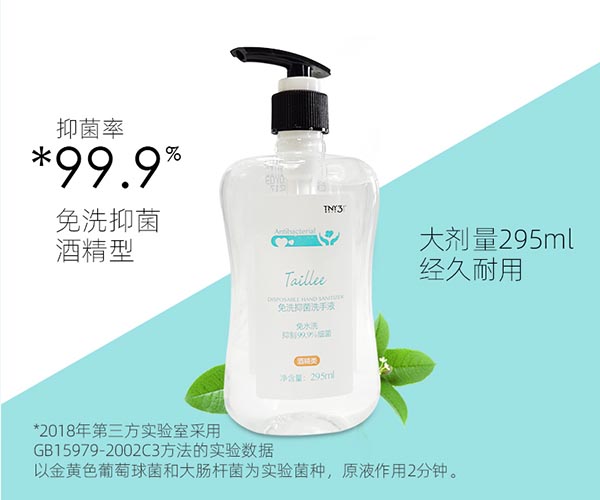 免洗抑菌洗手液295mL